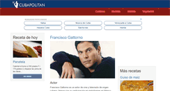 Desktop Screenshot of cubapolitan.com